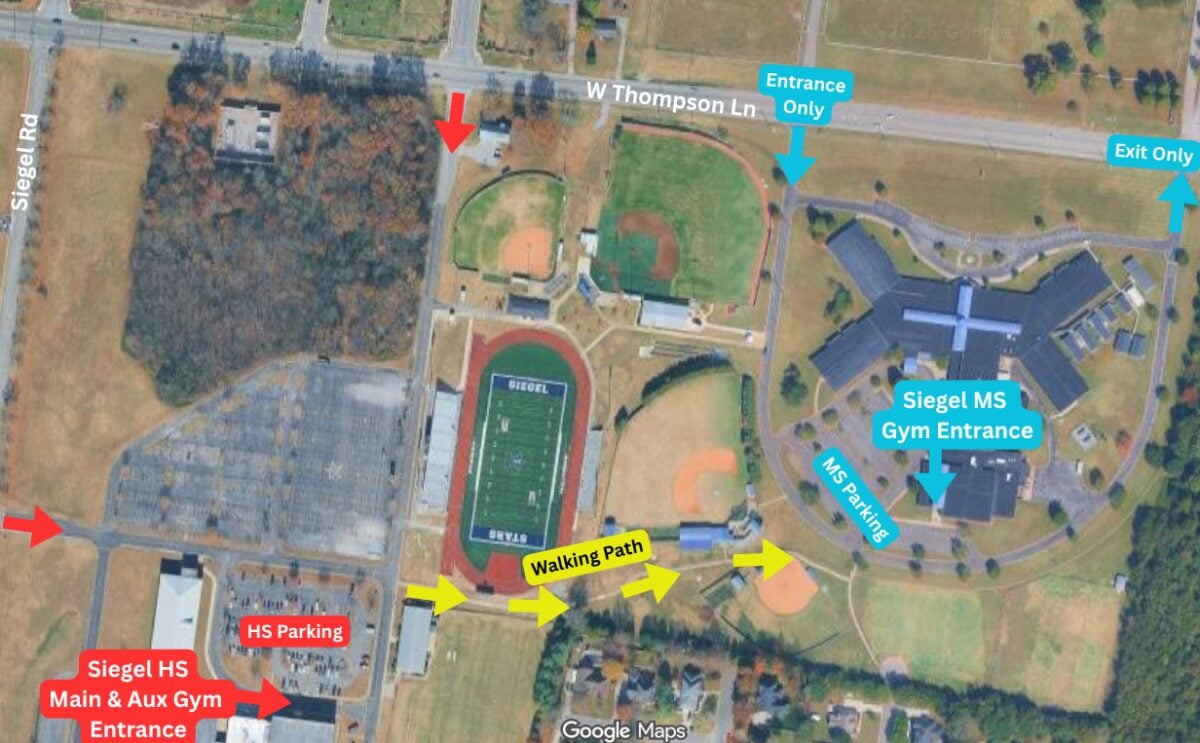 Siegel HS and MS map