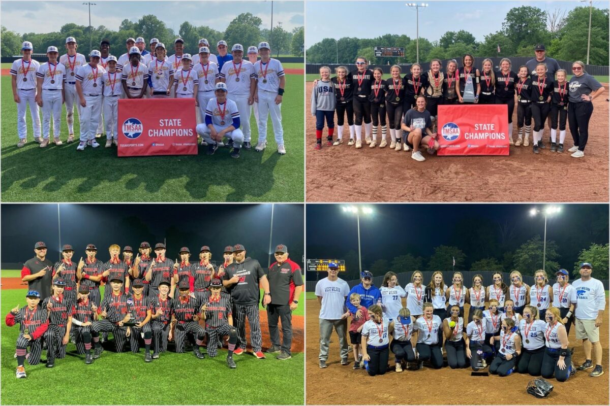 2023 TMSAA Baseball & Softball State Champions