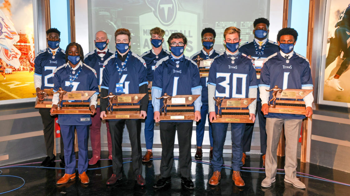 選手支給品　EF Education TTスーツ 2020 Tennessee Titans Mr. Football Award Winners Announced | TSSAA