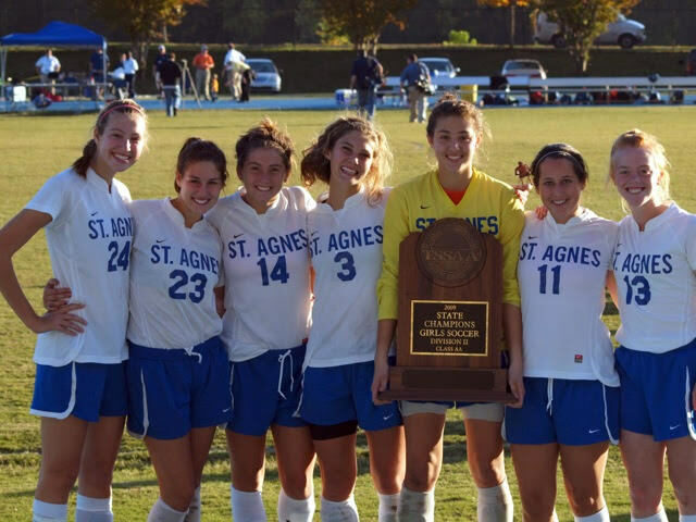 2009 Girls' Soccer State Champions - St. Agnes