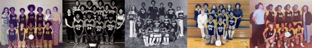 1976 to 1980 Kirkman Hawks State Championship Teams