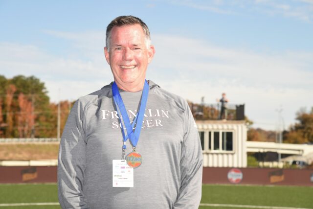 Gary Shrader, Head coach of the 1986 Franklin HS Girls' Soccer State Champions