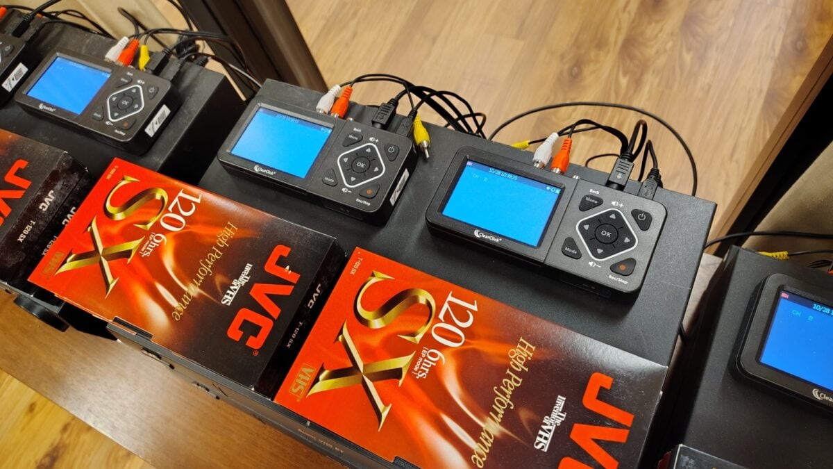 VHS Transfer Equipment