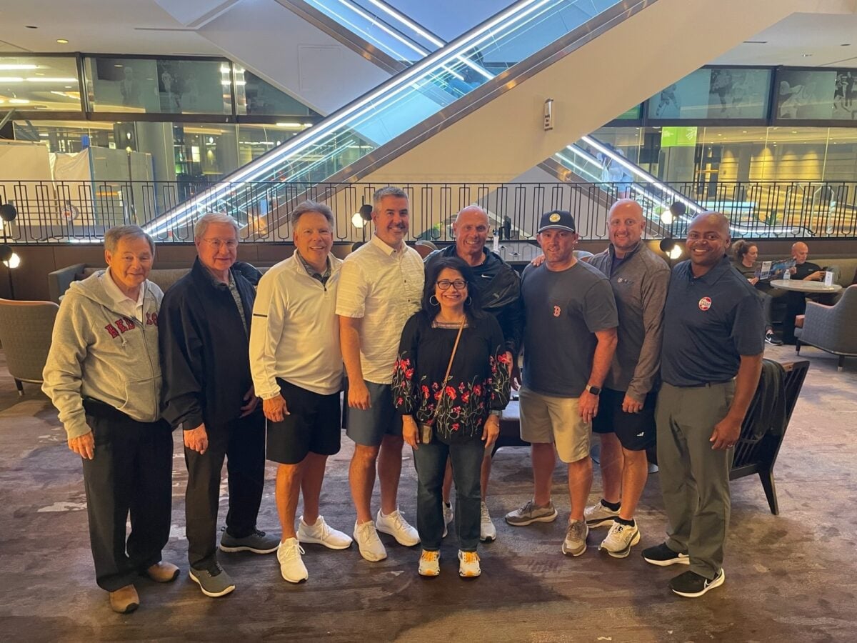 Mike Reed with BOC members